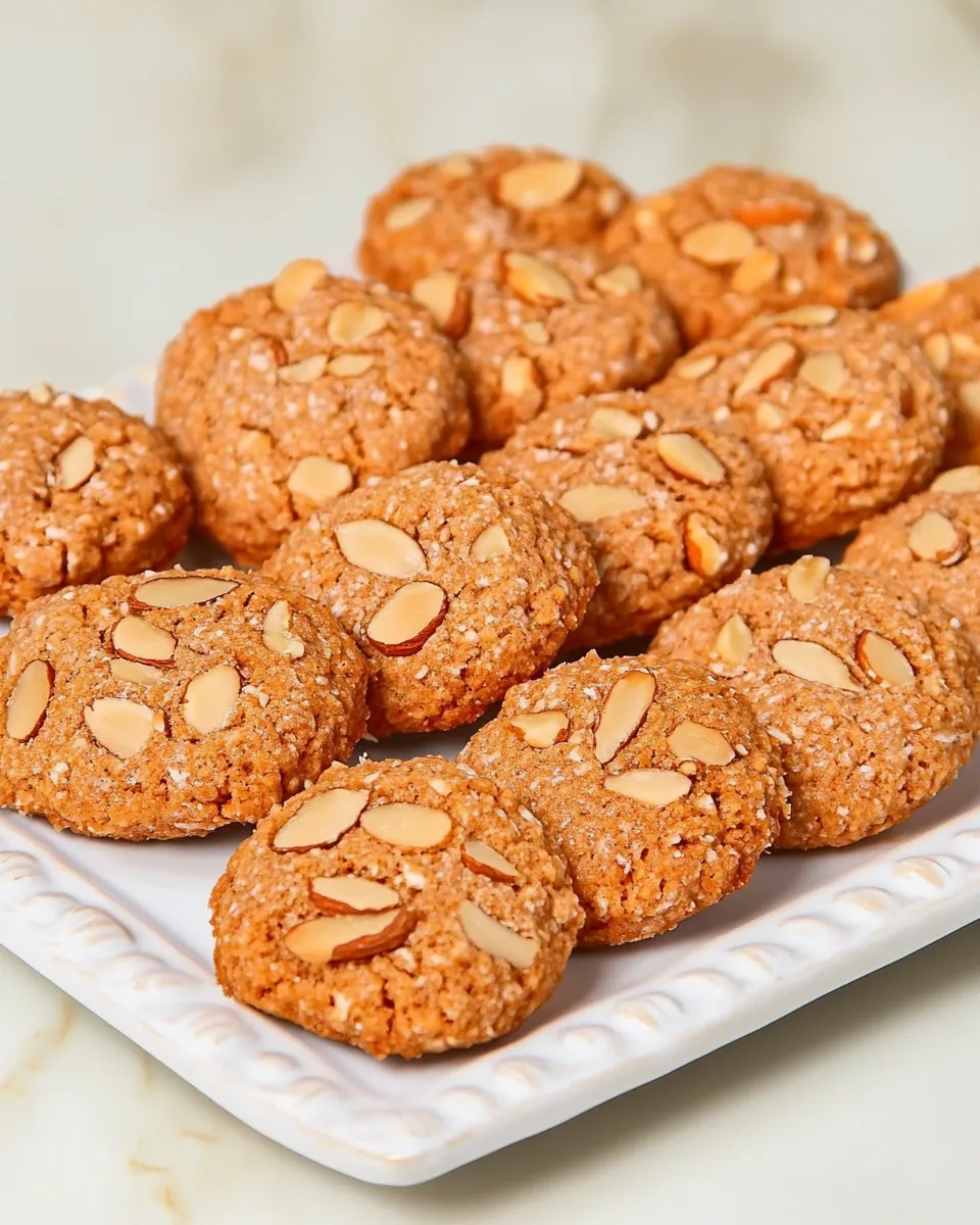 Homemade Turkish Almond Cookies: Acbadem Kurabiyesi photo