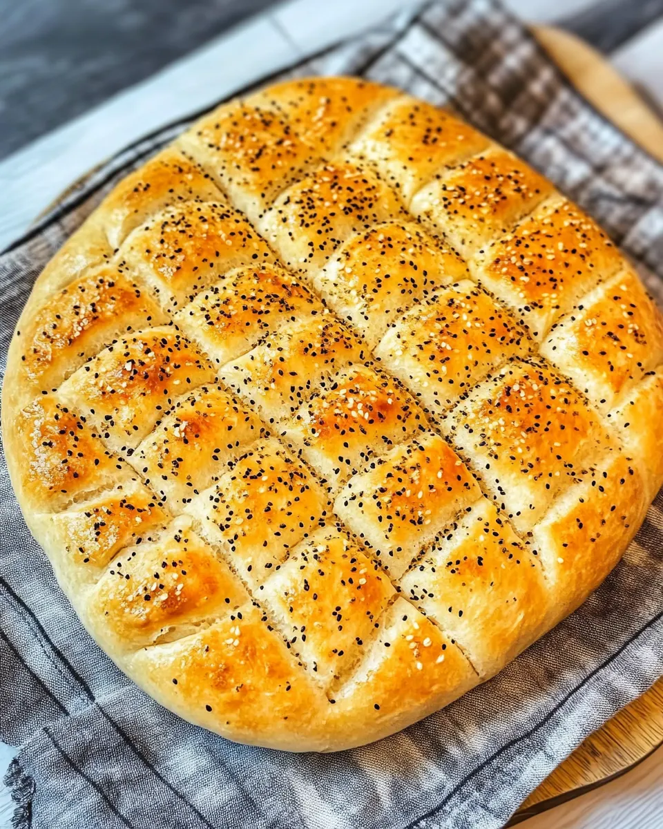 Delicious Turkish Bread shot