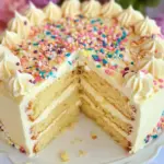 Homemade Vegan Birthday Cake photo