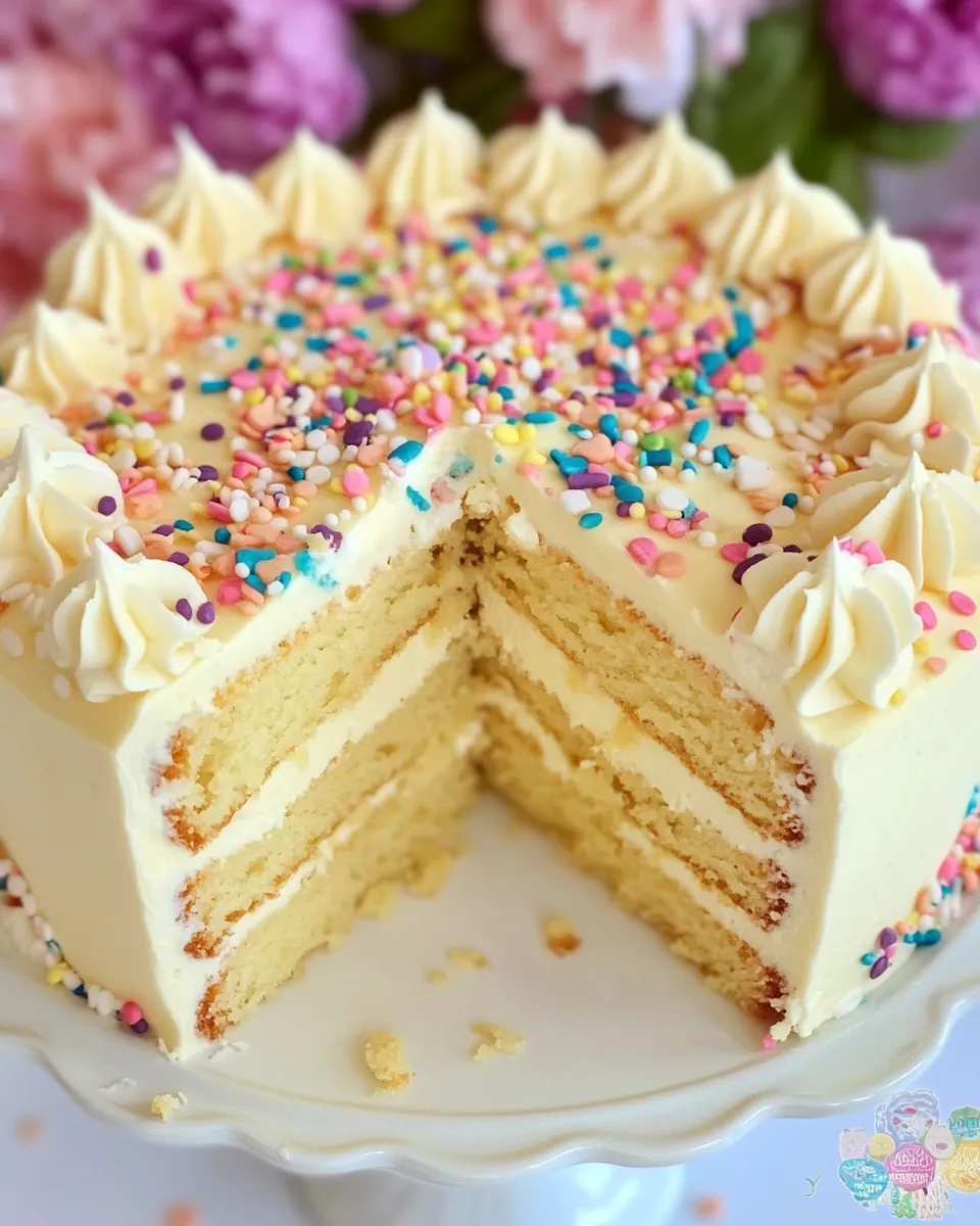 Homemade Vegan Birthday Cake photo