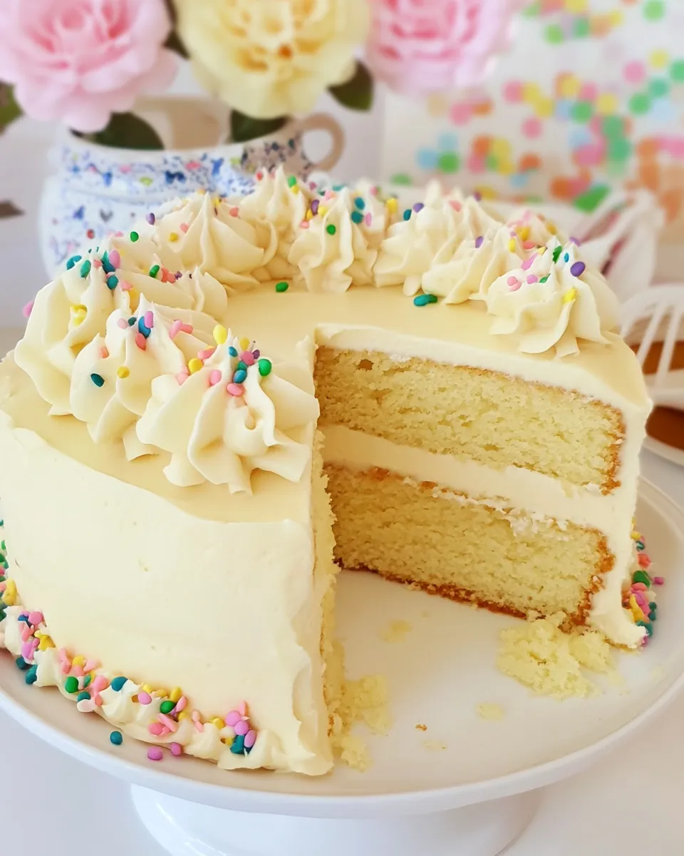 Easy Vegan Birthday Cake picture