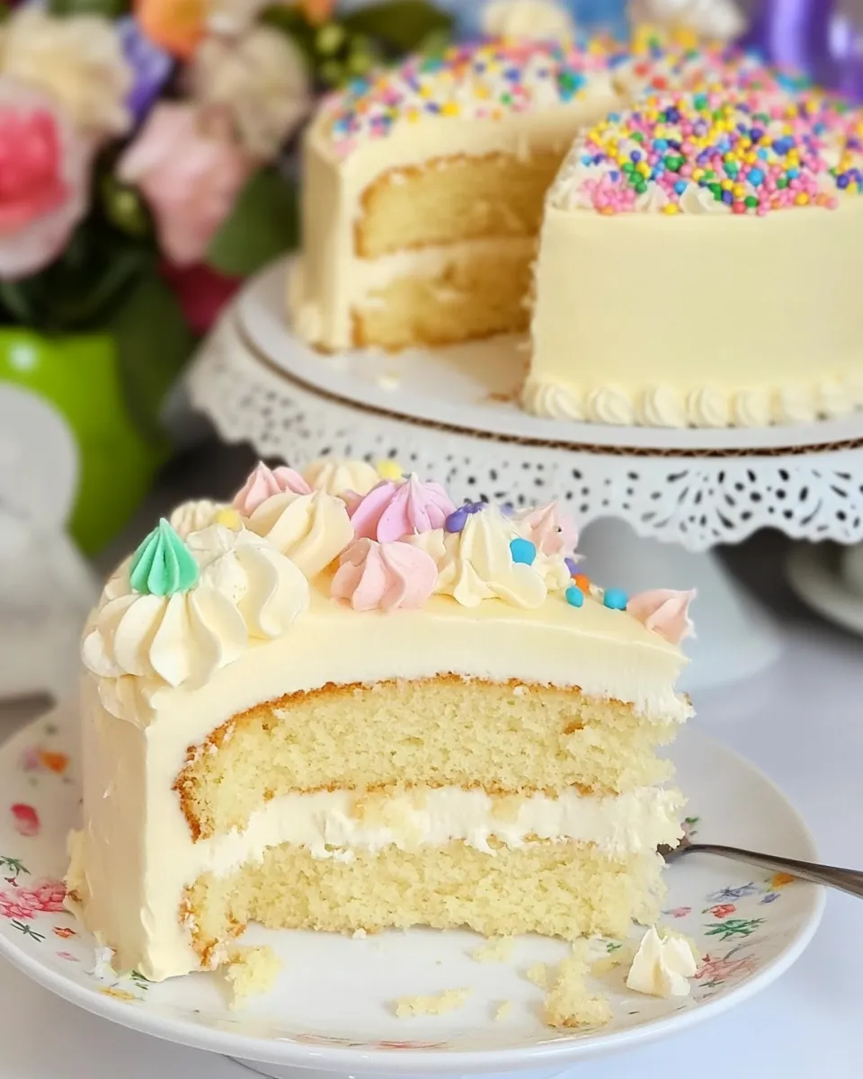 Delicious Vegan Birthday Cake shot