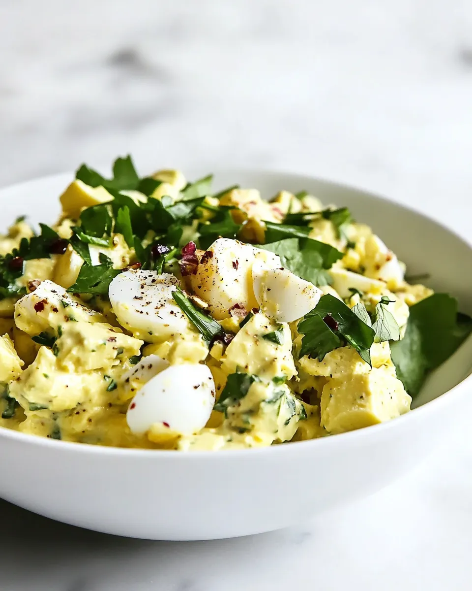 Homemade Vegan Egg Salad photo