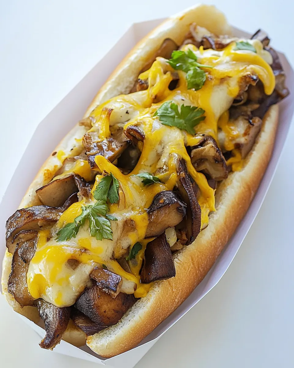 Easy Vegan Philly Cheesesteak (Mushroom) recipe photo