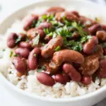 Homemade Vegan Red Beans and Rice photo