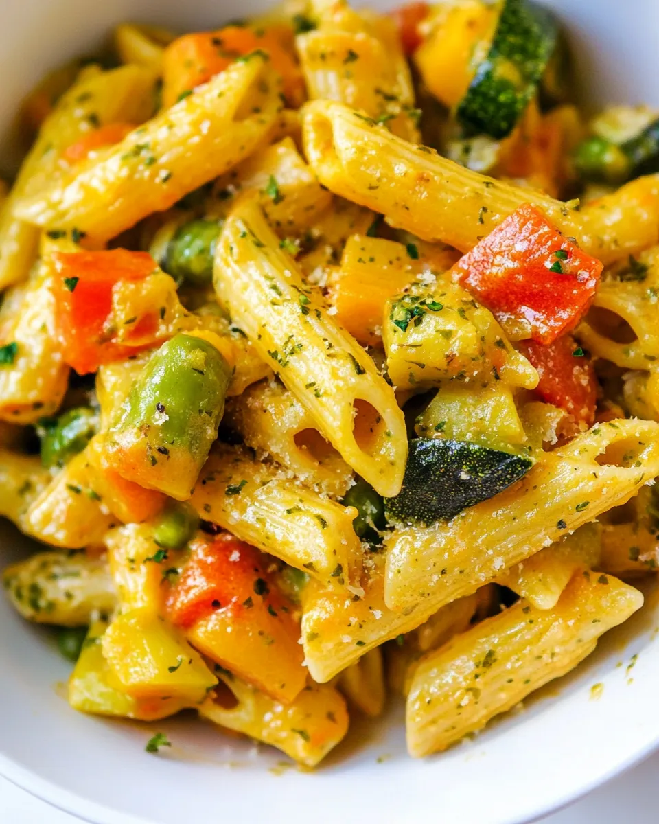 Classic Vegetable Pasta Recipe image