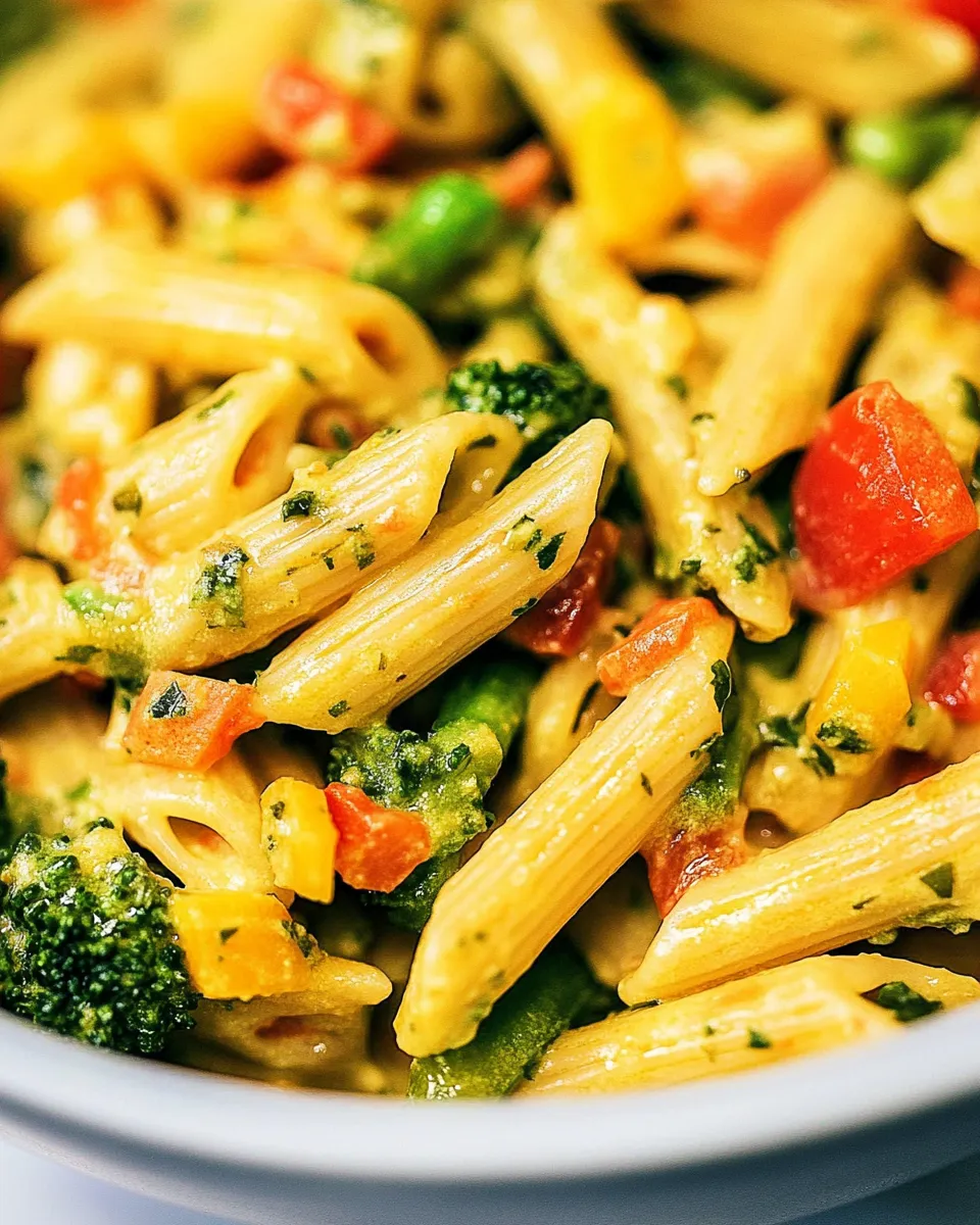 Easy Vegetable Pasta Recipe picture