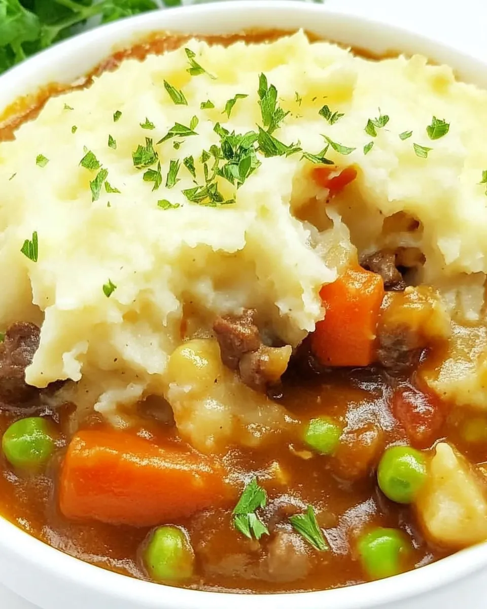 Homemade Vegetarian Shepherd's Pie photo