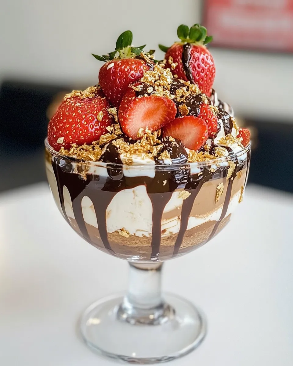 Homemade Viral Dubai Chocolate Strawberry Cup photo