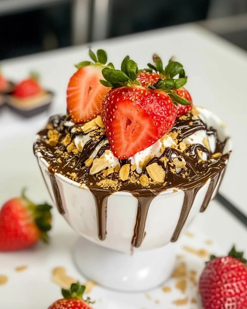 Easy Viral Dubai Chocolate Strawberry Cup picture