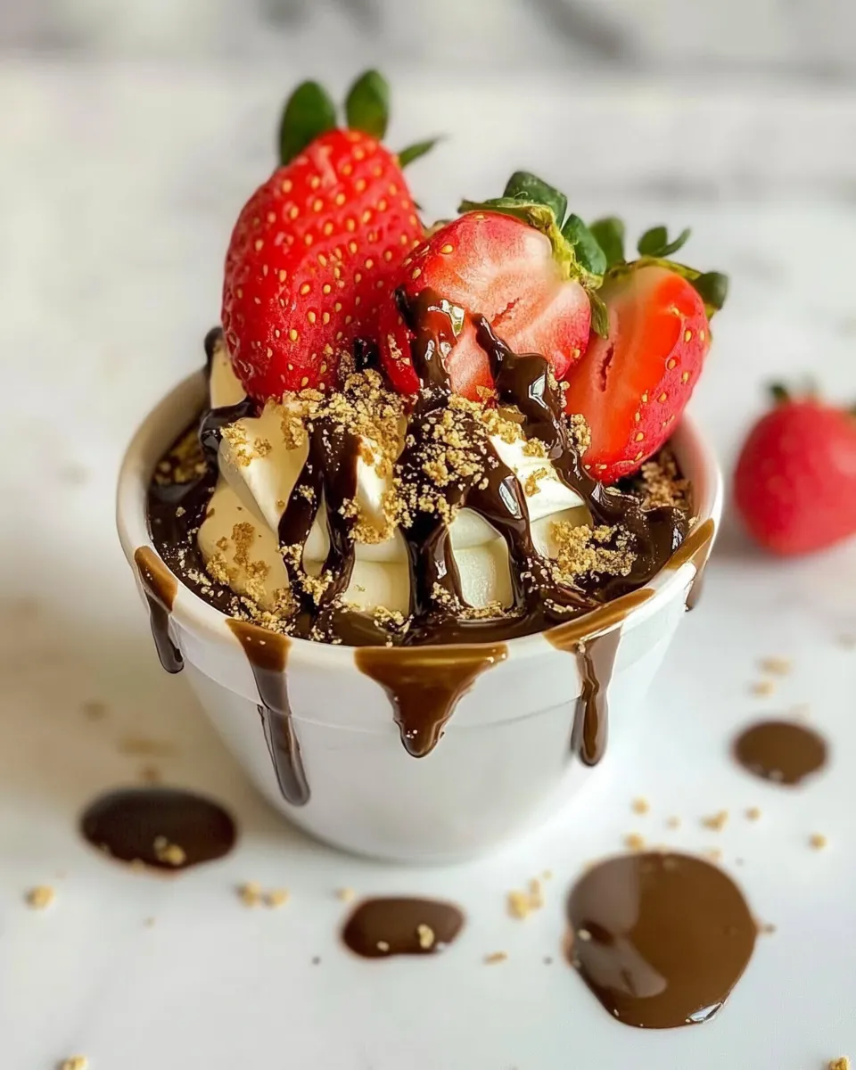 Delicious Viral Dubai Chocolate Strawberry Cup shot