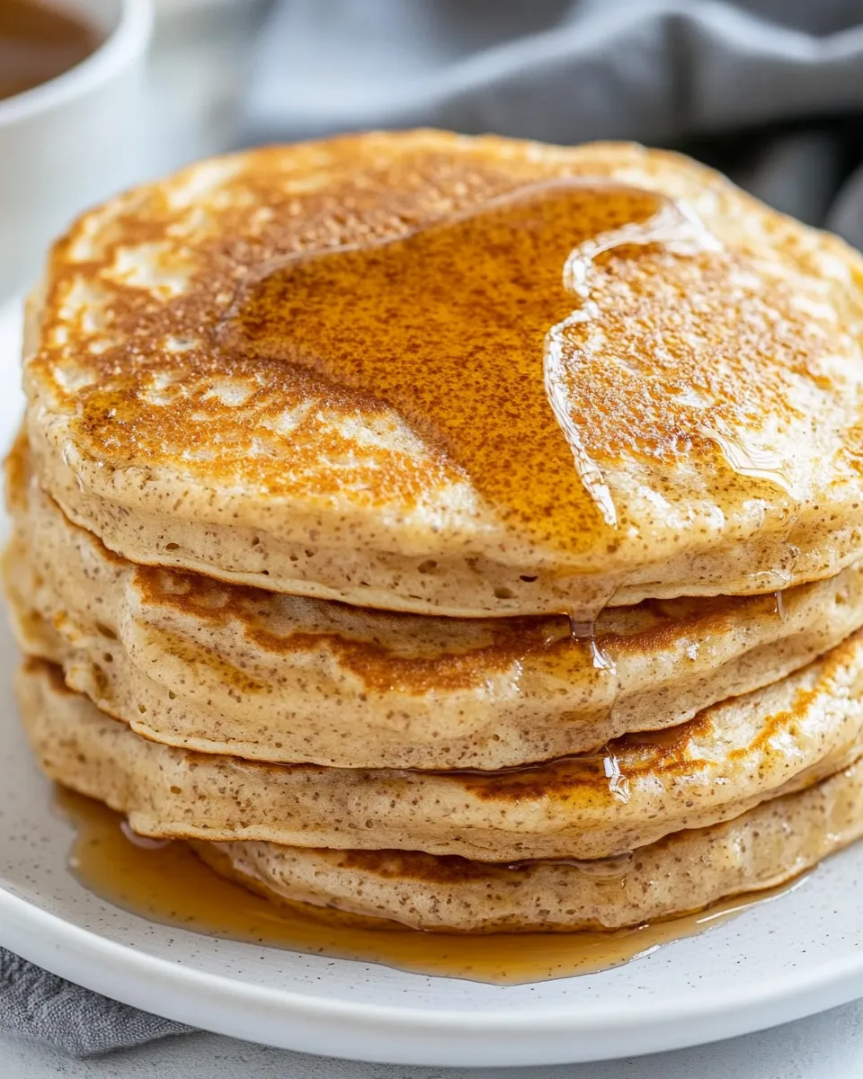 Homemade Wheat Germ Pancakes photo