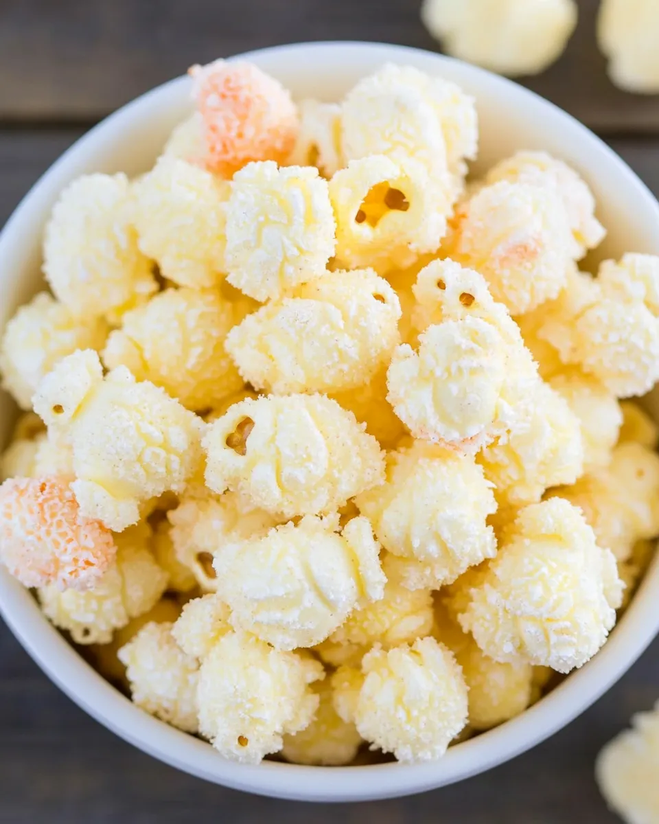 Homemade White Chocolate Puffcorn photo