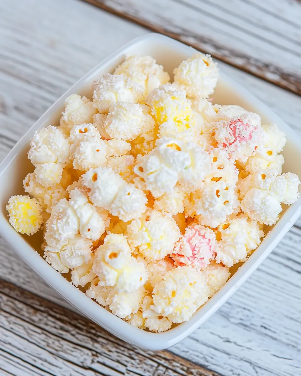 Classic White Chocolate Puffcorn image