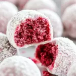 Easy White Chocolate Raspberry Truffles photo