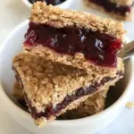 Delicious Whole Grain Jam Squares photo
