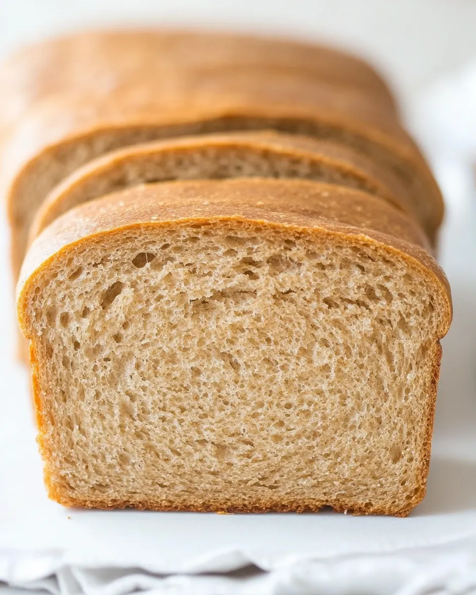 Easy Whole Wheat Sandwich Bread recipe photo