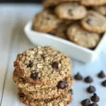 Homemade Whole Wheat Toasted Oatmeal Chocolate Chip Cookies photo