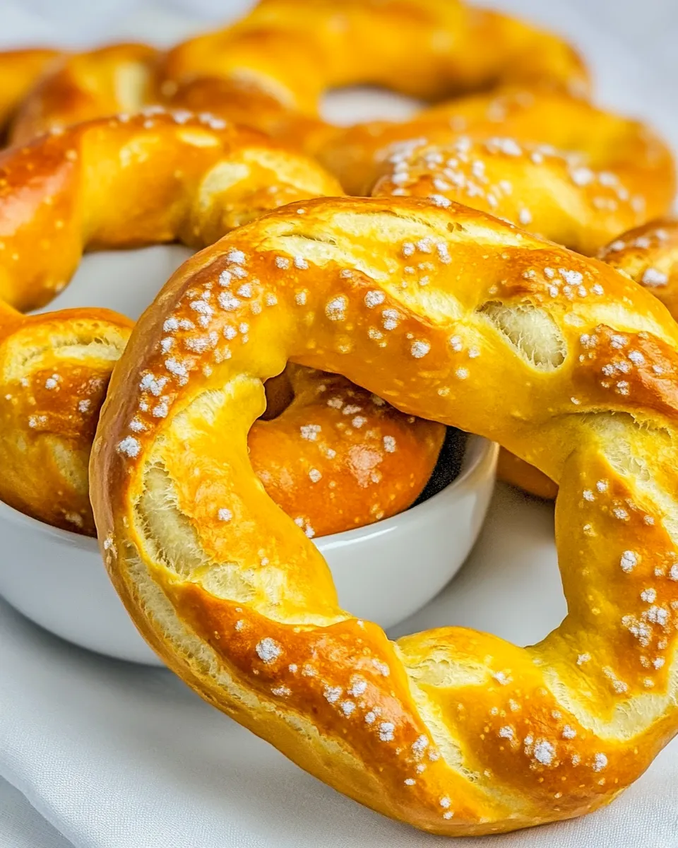 Delicious Worlds Greatest Soft Pretzels shot