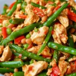 Homemade Yam Tua Poo (Thai Chicken and Bean Salad) photo