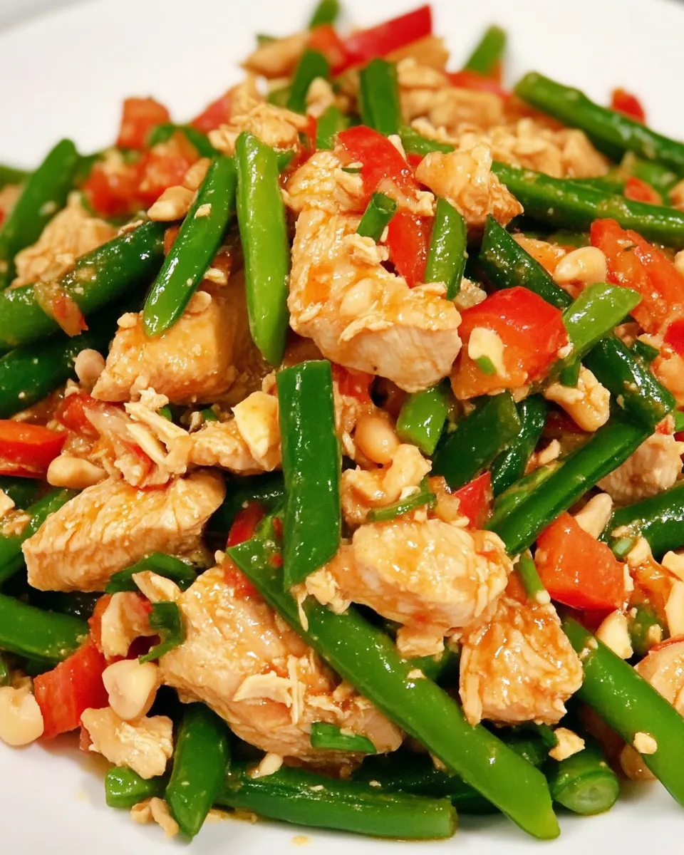 Classic Yam Tua Poo (Thai Chicken and Bean Salad) image