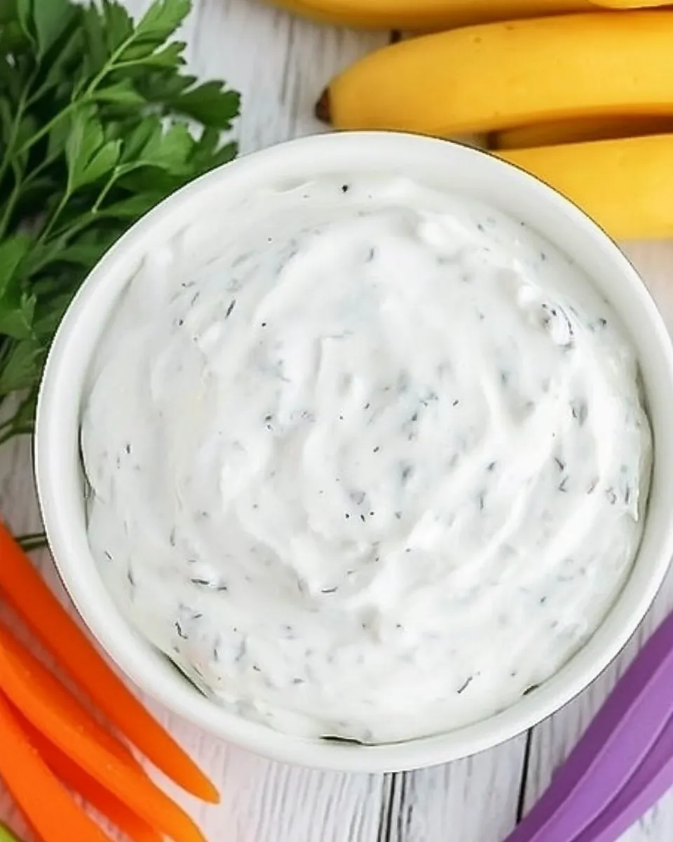 Delicious Yogurt Dip shot